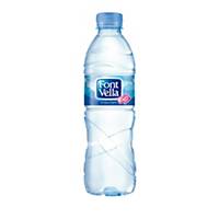 Pack de 24 garrafas de água FONT VELLA 50cl