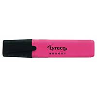 Highlighter Lyreco budget pink