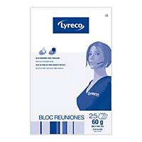 LYRECO FLIPCHART PAD 25SHT 980X650 RECYC