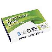 Evercopy Plus gerecycleerd papier A3 80g - 1 doos = 5 pakken van 500 vellen