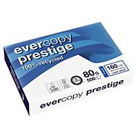 Evercopy Prestige gerecycleerd papier A4 80g - 1 doos = 5 pakken van 500 vellen