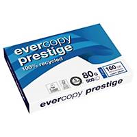 Paquete de 500 hojas papel EVERCOPY Prestige A3 80g/m2 reciclado