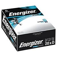 Energizer Alkaline Max Plus D Batteries - 20 Pack