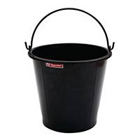WATER BUCKET WITH HANDLE 15LITRES ASSORTED COLOURS