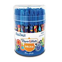 PAPERMATE INKJOY 100ST JEWEL BALLPOINT PEN 0.7MM BLUE - PACK OF 50