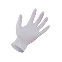 MICROTEX 3MIL GLOVES NITRILE PAIR LARGE WHITE
